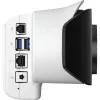 HP POLY POLY Studio X52 All‑In‑One Video Bar — 4K UHD, 30 fps, campo de visión de 95°, zoom digital de 5 aumentos, Wi‑Fi, Bluetooth, Android, Blanco
