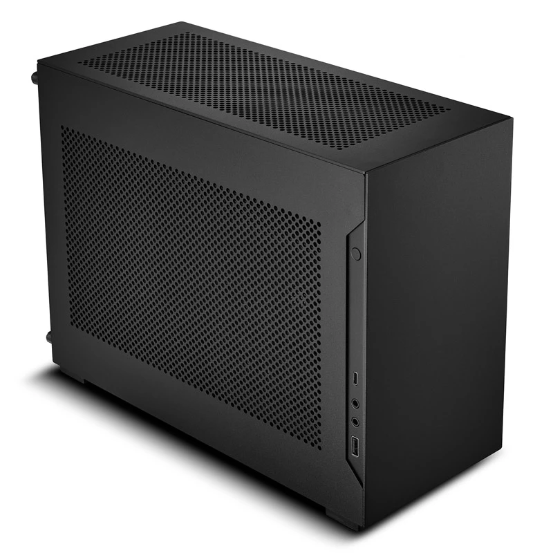 Caja Mini-ITX Lian Li A4-H2O X4, cable riser PCIe 4.0 – Negra (A4-H2O X4) | ITwork