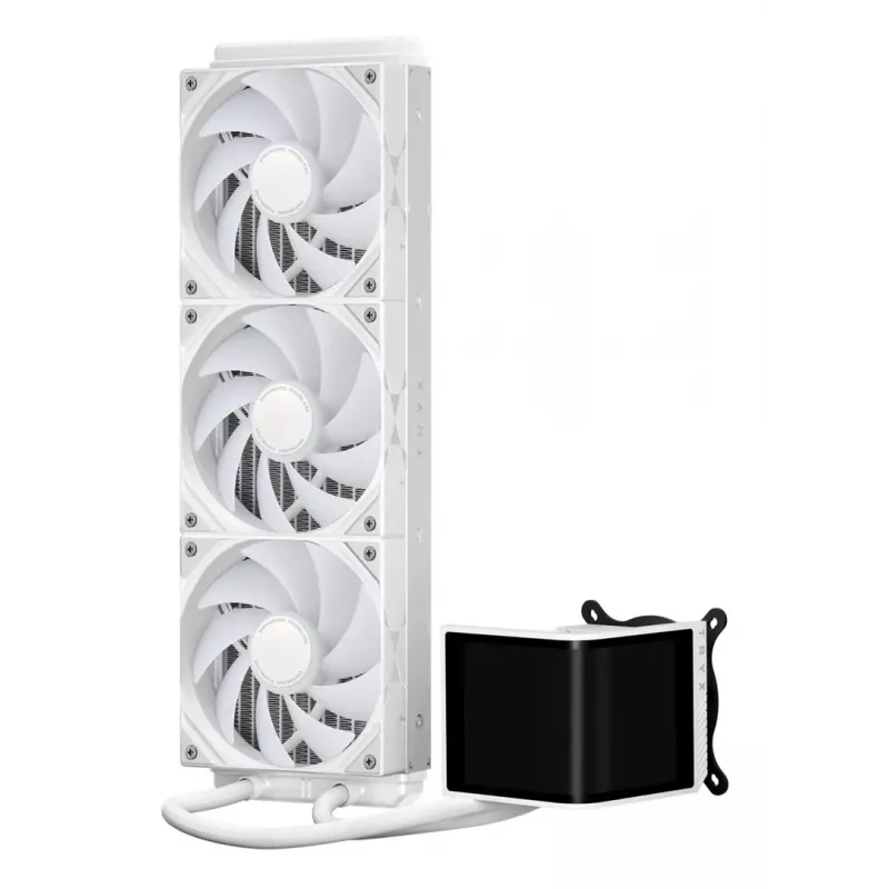 Ventilador líquido para CPU TRYX PANORAMA SE ARGB 360 con pantalla 3D-AMOLE, radiador de 360 mm