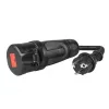 Green Cell EVAK01 Adaptador, de CEE 16 A 400 V 5P a Schuko 230 V, rojo