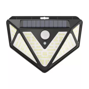 Lámpara solar exterior Superfire FF6-B 33W 220lm – iluminación LED de pared, con certificación IP