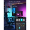Barras de luz gaming de mesa y colgantes Govee H6047 RGBIC Wi‑Fi, iluminación RGBIC multizona