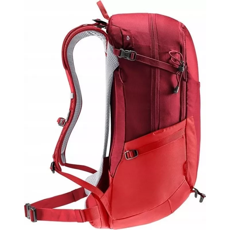 Mochila DEUTER Futura 23 masala-cherry 23 L de capacidad, ajuste cómodo