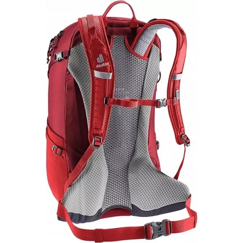Mochila DEUTER Futura 23 masala-cherry 23 L de capacidad, ajuste cómodo