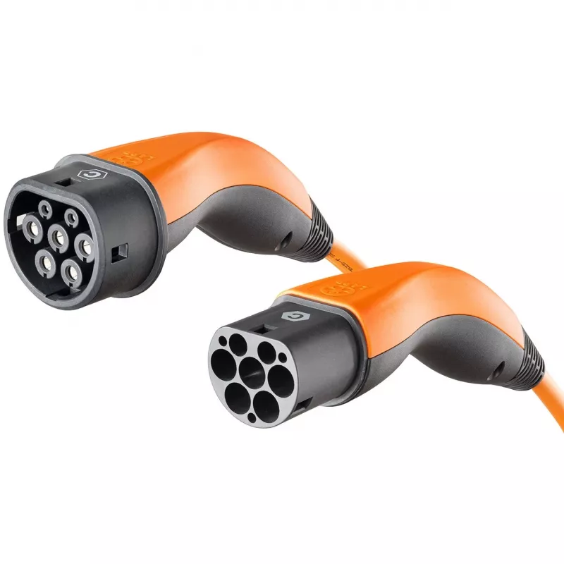 LAPP Mobility Cable de carga EV Tipo 2, 22 kW, 5 m, naranja