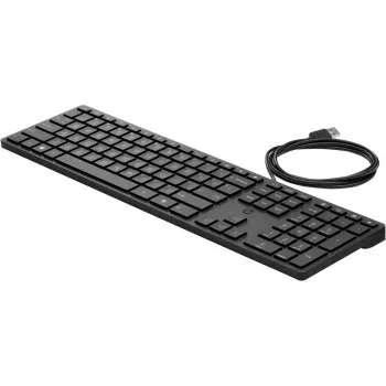 HP Wired Desktop 320K Teclado, USB, QWERTY