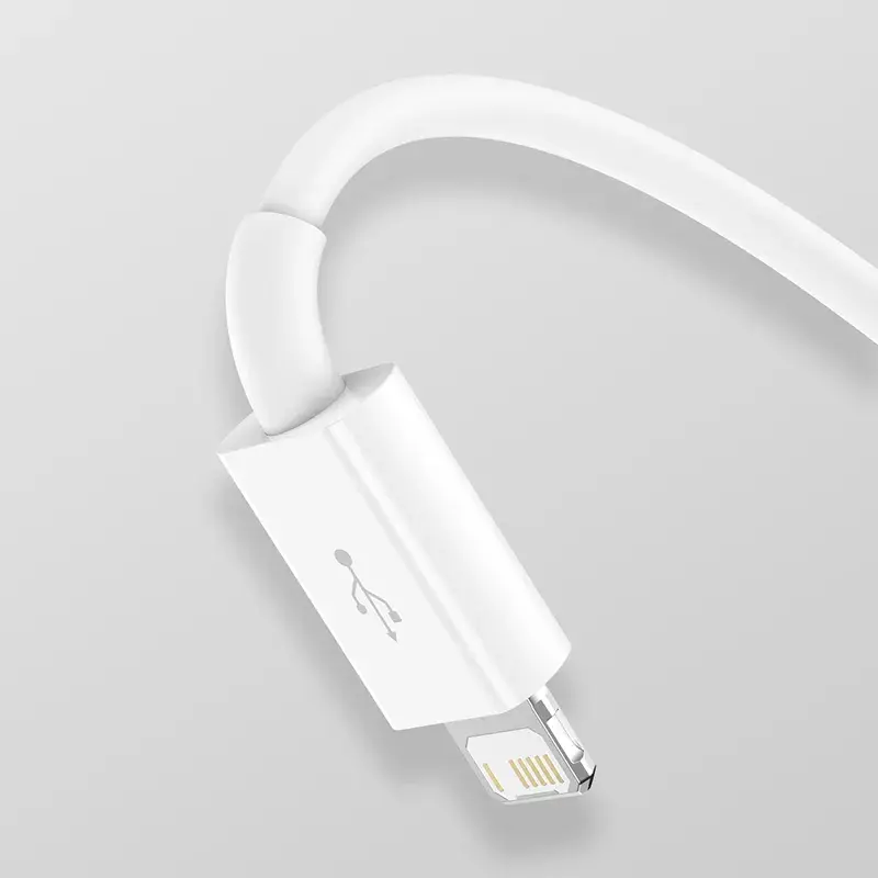 Cable USB Baseus Superior USB 2.0 1,5 m USB A USB C/Micro USB A/Lightning blanco