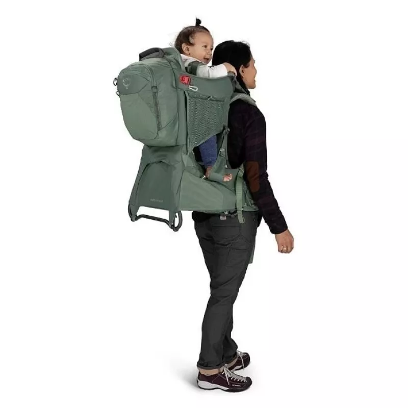 Portabebés Osprey Poco Premium Tourist Carrier — Osprey, modelo 10005972/550/O/S, negro, diseño ligero y cómodo