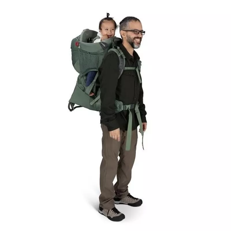 Portabebés Osprey Poco Premium Tourist Carrier — Osprey, modelo 10005972/550/O/S, negro, diseño ligero y cómodo