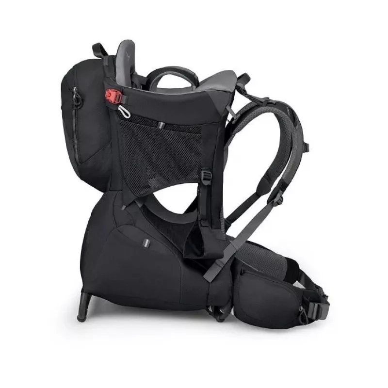 Portabebés Osprey Poco Premium Tourist Carrier — Osprey, modelo 10005972/550/O/S, negro, diseño ligero y cómodo