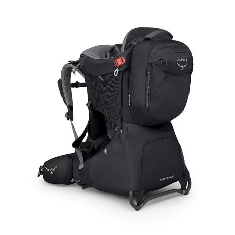 Portabebés Osprey Poco Premium Tourist Carrier — Osprey, modelo 10005972/550/O/S, negro, diseño ligero y cómodo