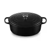 Le Creuset Signature Asadora negra oval 33 cm