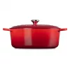 Le Creuset Signature Asadora oval cherry red 33 cm
