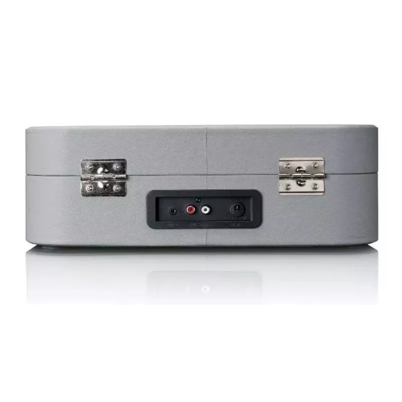 Tocadiscos maleta Lenco TT-116GR reproductor de vinilo portátil con Bluetooth 5.0, USB, AUX, altavoces integrados, 4W, compatible con discos de 7/10/12