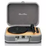 Tocadiscos maleta Lenco TT-116GR reproductor de vinilo portátil con Bluetooth 5.0, USB, AUX, altavoces integrados, 4W, compatible con discos de 7/10/12