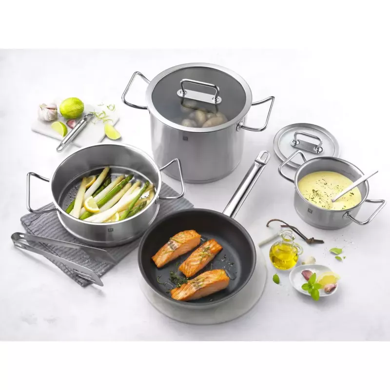 Sartén multiusos ZWILLING Pro 24 cm acero inoxidable redonda
