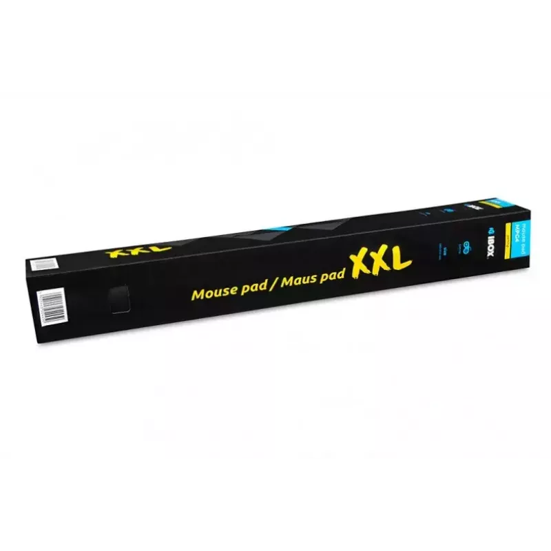 Alfombrilla de ratón IBOX AURORA negra modelo IMPG4 con 850 mm de largo y 580 mm de ancho, 3 mm de grosor