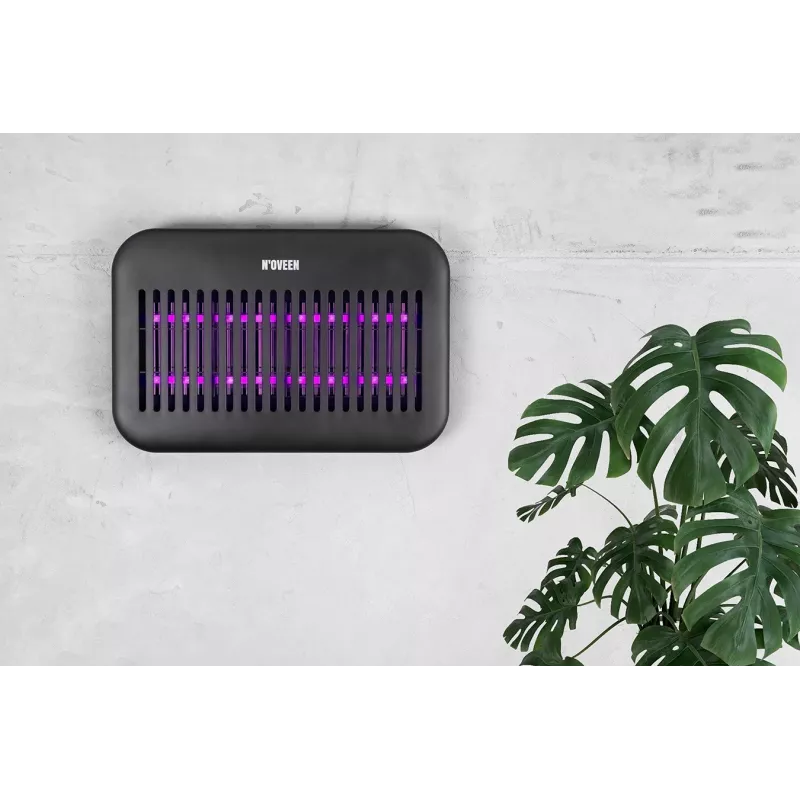 Lámpara insecticida NOVEEN IKN550 LED recargable – control de plagas en interiores, trampa eléctrica UV