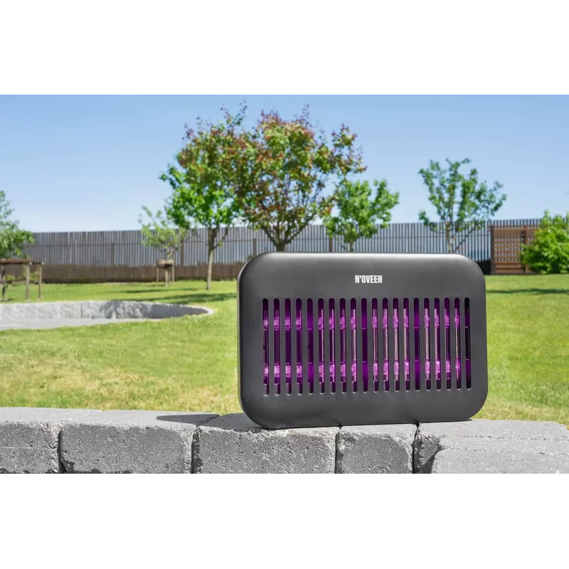 Lámpara insecticida NOVEEN IKN550 LED recargable – control de plagas en interiores, trampa eléctrica UV