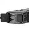 Rockbros luz de bicicleta con función de power bank + cable de USB-C a USB-A, 850 lm, negro