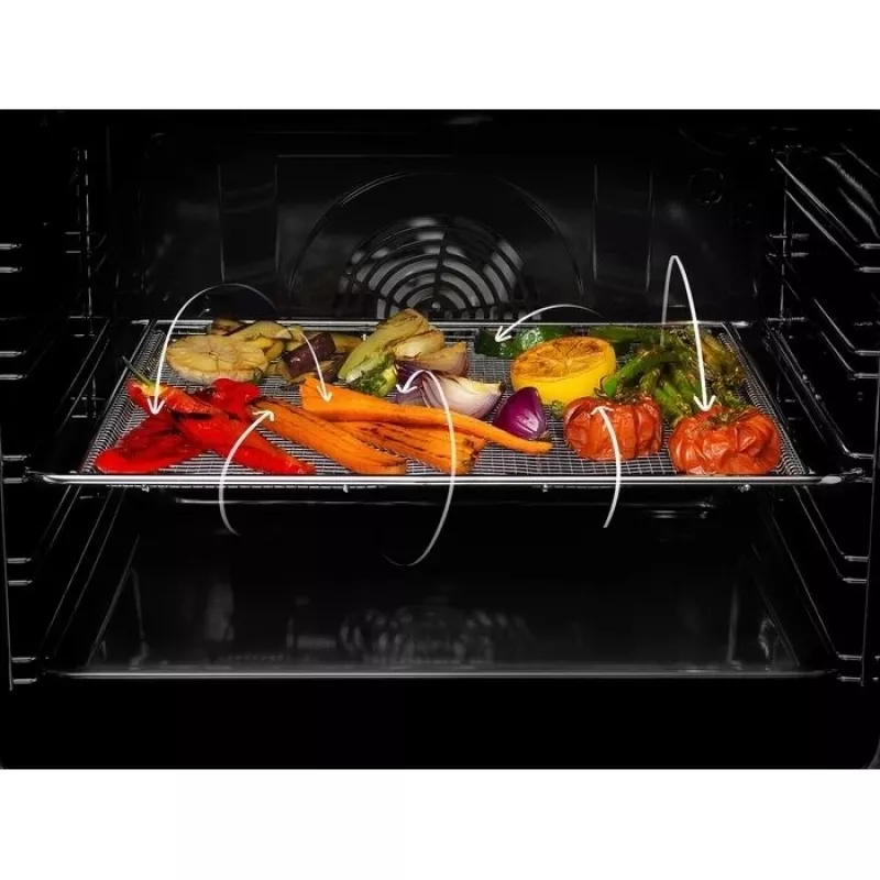 Bandeja para freidora de aire Electrolux E9OOAFWM rejilla de acero inoxidable 468×24 mm para hornos y freidoras de aire compatibles
