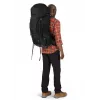 Mochila de trekking Osprey Kestrel 68 negro L/XL