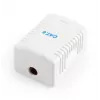 Gembird NCAC-1U6-01 Caja de instalación Cat6 de superficie