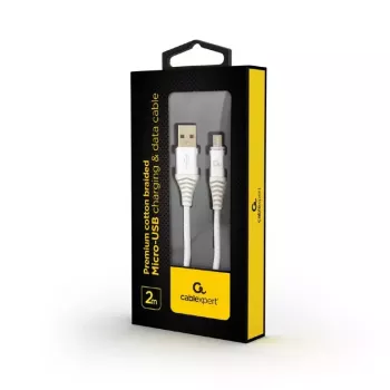 Cable USB Cablexpert CC-USB2B-AMMBM-2M-BW2