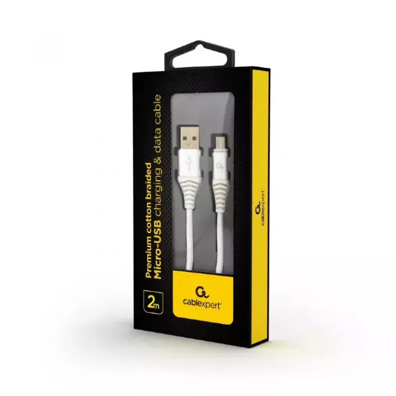 Cable USB Cablexpert CC-USB2B-AMMBM-2M-BW2