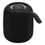 Altavoz portátil mono GEMBIRD GMB Audio SPK-BT-LED-05-BK — 8 W RMS, altavoz de 6,6 cm, Bluetooth, soporte MicroSD, cilindro negro