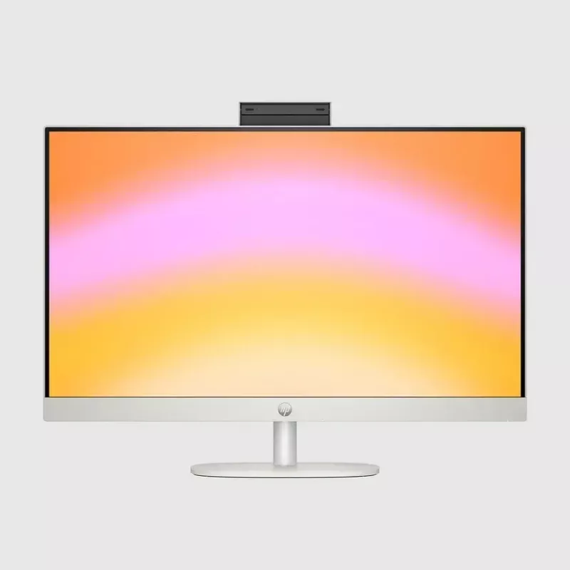 PC todo en uno HP 27-cr0222nw — HP todo en uno de sobremesa con AMD Ryzen 7 7730U, 16 GB RAM, 512 GB SSD, 27 inch FHD, Windows 11 Home, Wi‑Fi 6