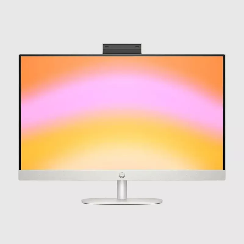 PC todo en uno HP 27-cr0222nw — HP todo en uno de sobremesa con AMD Ryzen 7 7730U, 16 GB RAM, 512 GB SSD, 27 inch FHD, Windows 11 Home, Wi‑Fi 6