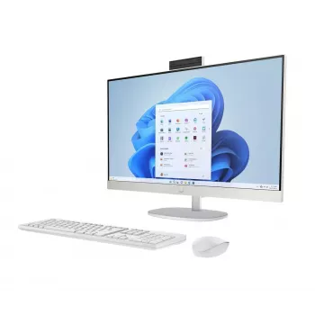 PC todo en uno HP 27-cr0232nw — AMD Ryzen 5 7520U, 16GB RAM, 512GB SSD, 27