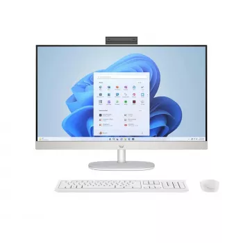 PC todo en uno HP 27-cr0232nw — AMD Ryzen 5 7520U, 16GB RAM, 512GB SSD, 27