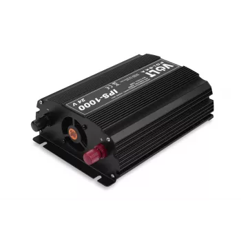 Inversor Volt Polska IPS-1000 24/230 V con onda sinusoidal modificada, 700 W de potencia continua / 1000 W de potencia máxima