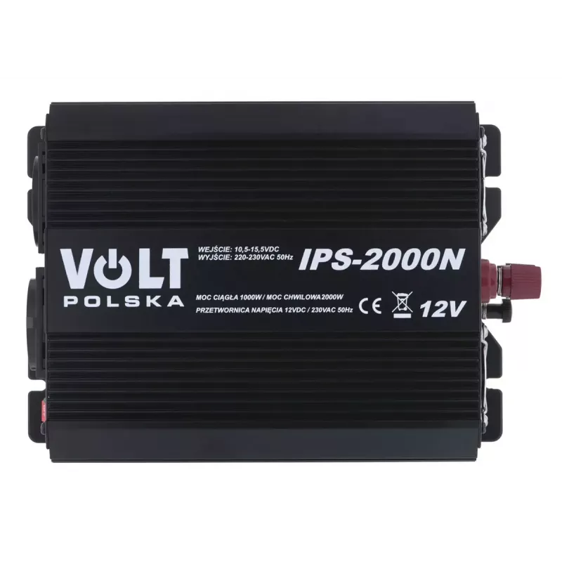 Convertidor de tensión Volt Polska IPS 2000 N 12/230 V 1000/2000 W