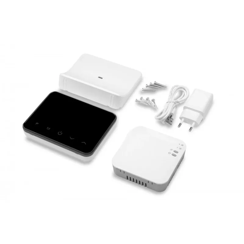 Termostato ambiental Volt Polska COMFORT WT-20 con control mediante app para smartphone — conectividad inalámbrica, programación horaria