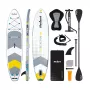 Tabla de paddle surf hinchable Rebel RBA-4501 Blanca – Tabla de SUP hinchable, una persona