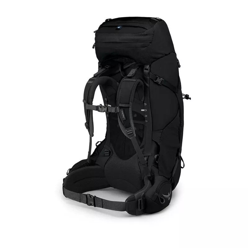 Mochila Osprey Aether 65 — 65 L, nailon, negro, 2,2 kg, 40 cm de ancho, hombre