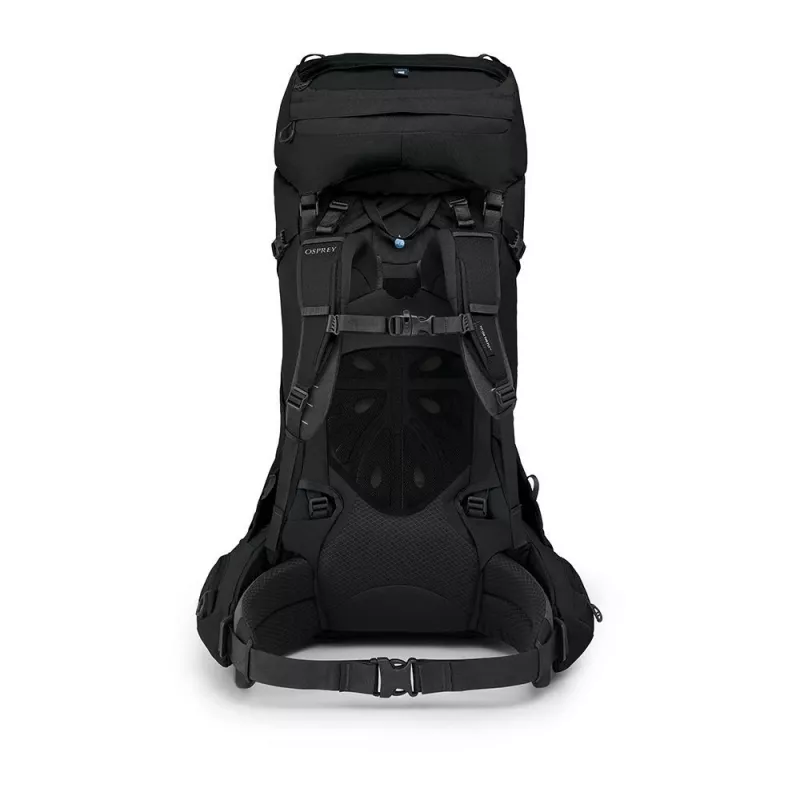 Mochila Osprey Aether 65 — 65 L, nailon, negro, 2,2 kg, 40 cm de ancho, hombre