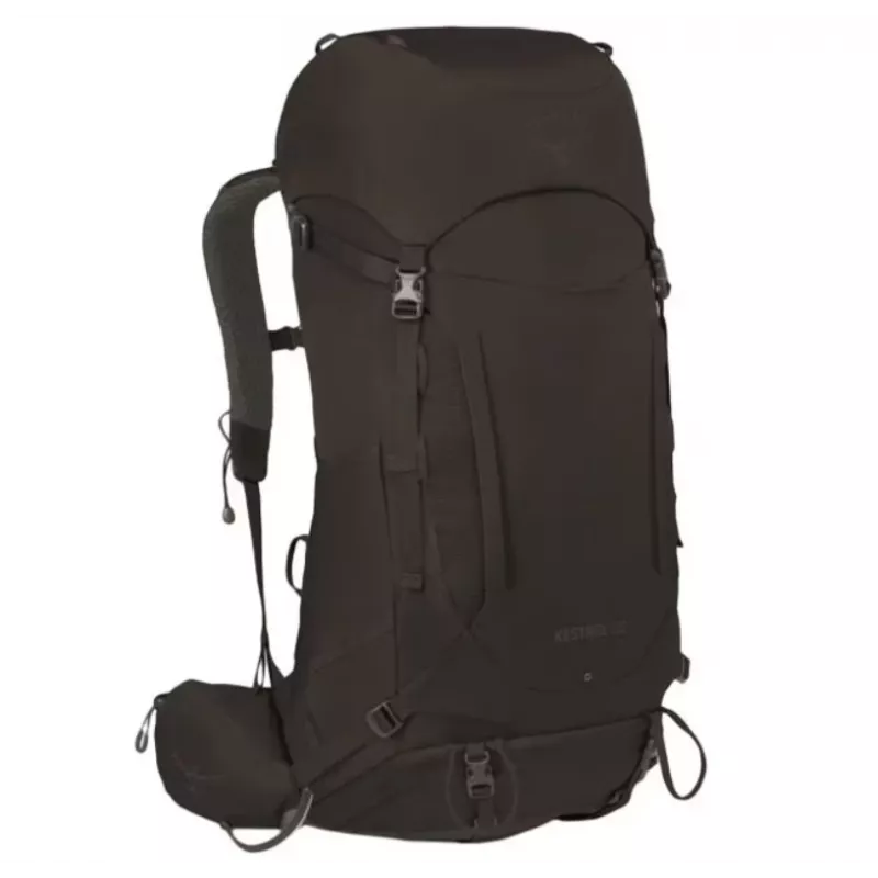 Mochila de trekking Osprey Kestrel 48 negra S/M