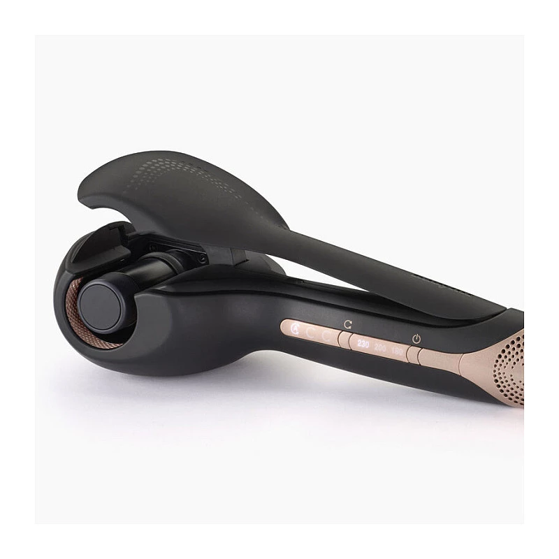 Rizador BaByliss Wave Secret Air C1900E — tecnología Warm, indicador LED, cable de 2,5 m, negro
