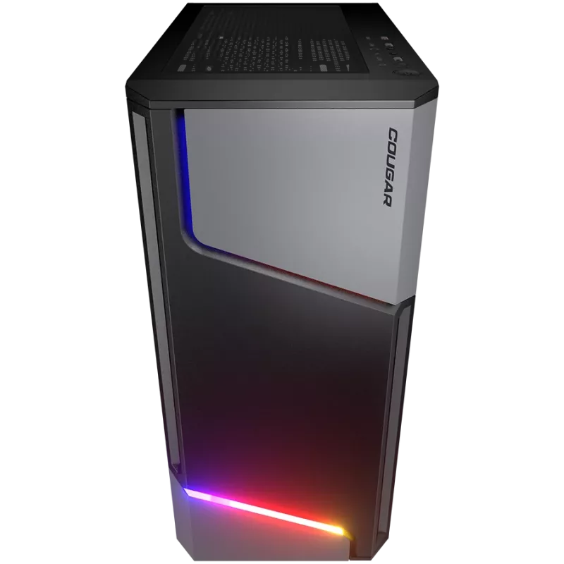 Caja de PC COUGAR Gaming MX360 RGB torre Midi negra