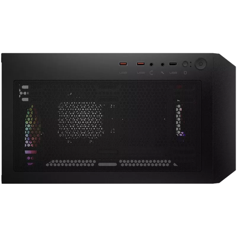 Caja de PC COUGAR Gaming MX360 RGB torre Midi negra