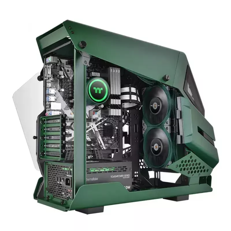 Refrigeración líquida todo en uno Thermaltake CL-W319-PL12RG-A 12 cm verde 500-2000 rpm