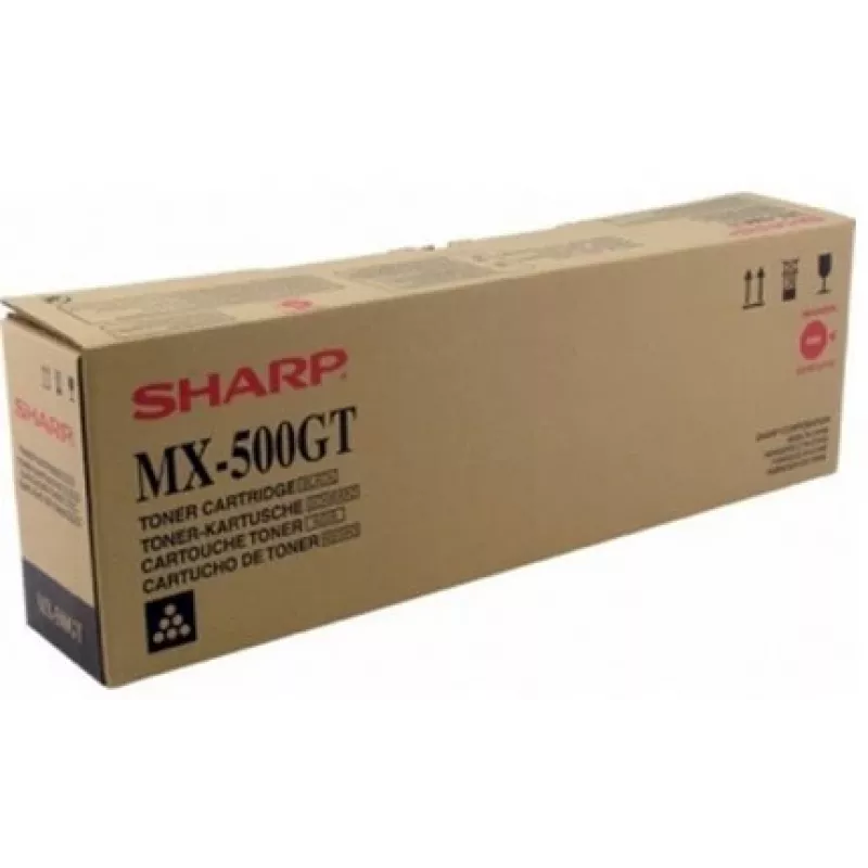 Cartucho de tóner Sharp MX-500GT 1 ud. original negro