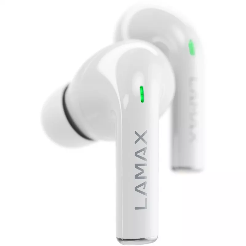 LAMAX Electronics AURICULARES INALÁMBRICOS LAMAX CLIPS1 LMXCL1W IN-EAR WHITE - Auriculares