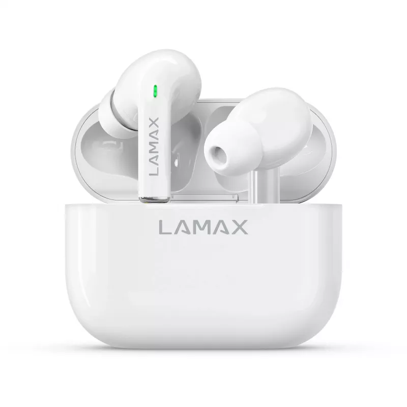 LAMAX Electronics AURICULARES INALÁMBRICOS LAMAX CLIPS1 LMXCL1W IN-EAR WHITE - Auriculares
