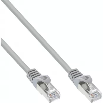 Cable de conexión InLine Cat.5e SF/UTP (S-FTP) gris 20 m