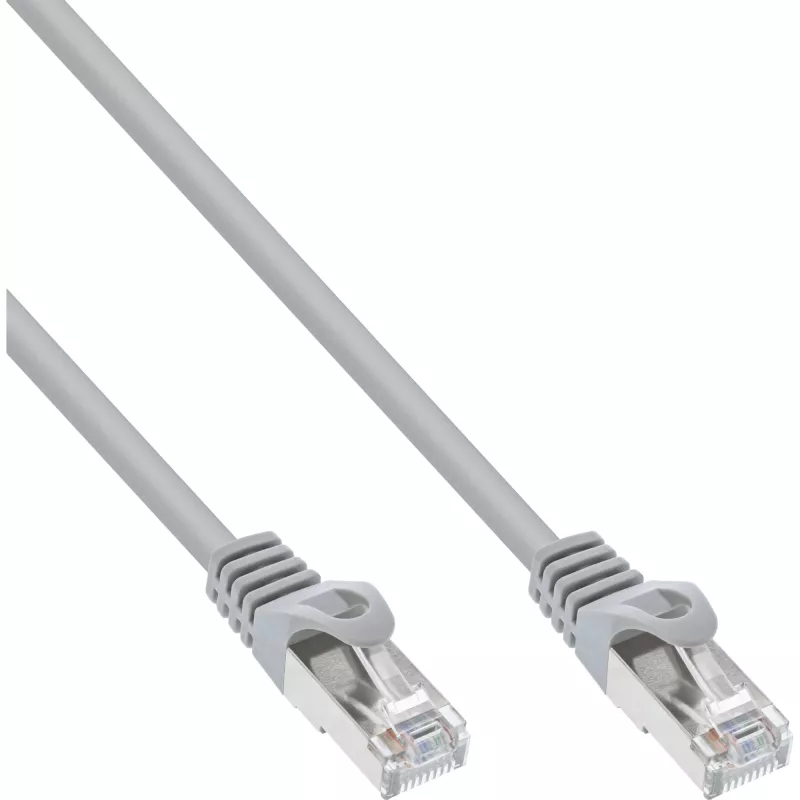 Cable de conexión InLine Cat.5e SF/UTP (S-FTP) gris 20 m